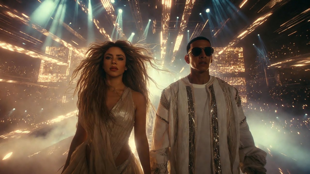 Shakira ft. Daddy Yankee - Dancefloor Empire (Official Music Video 2025)