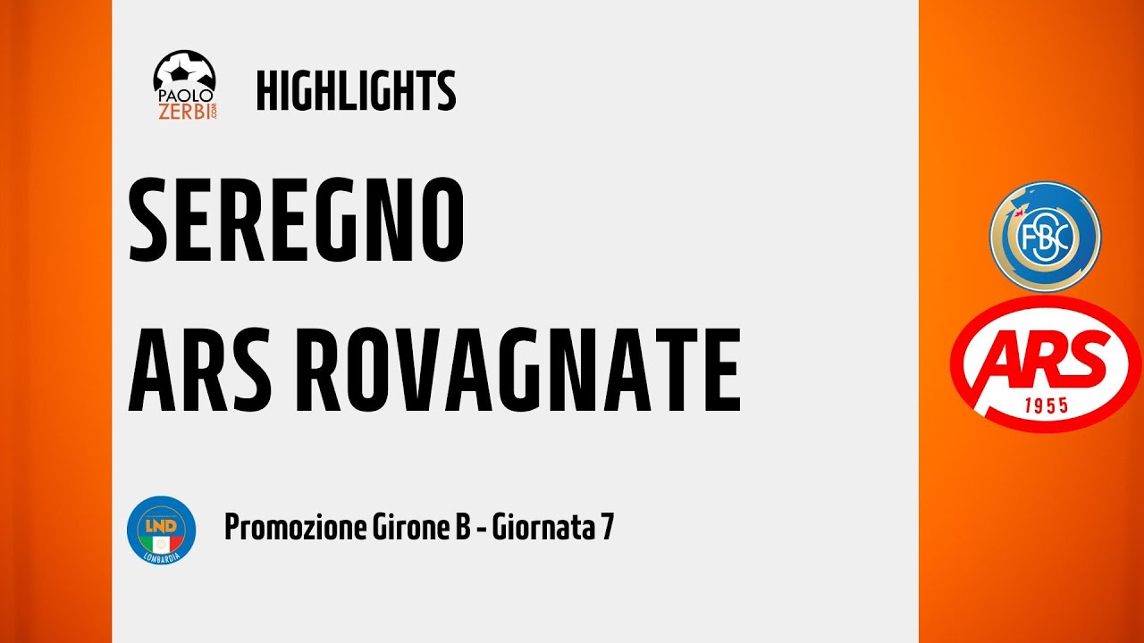 [HIGHLIGHTS] Promozione Girone B 24/25 - Day 7 - Seregno - Ars Rovagnate