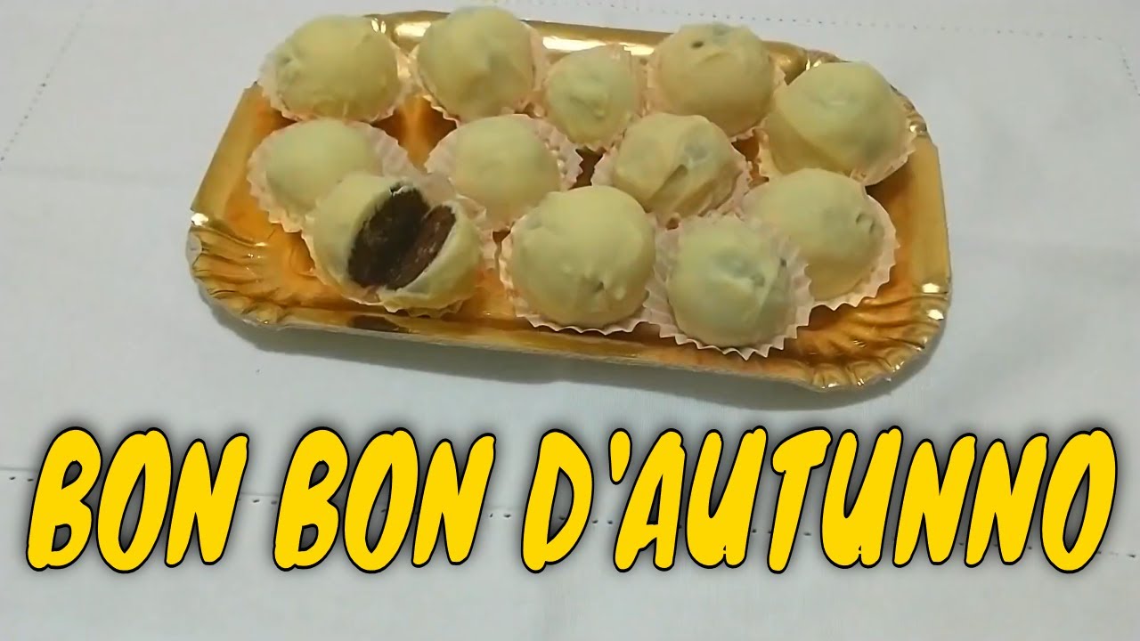 CIOCCOLATINI CON LE CASTAGNE LO SAPEVI?