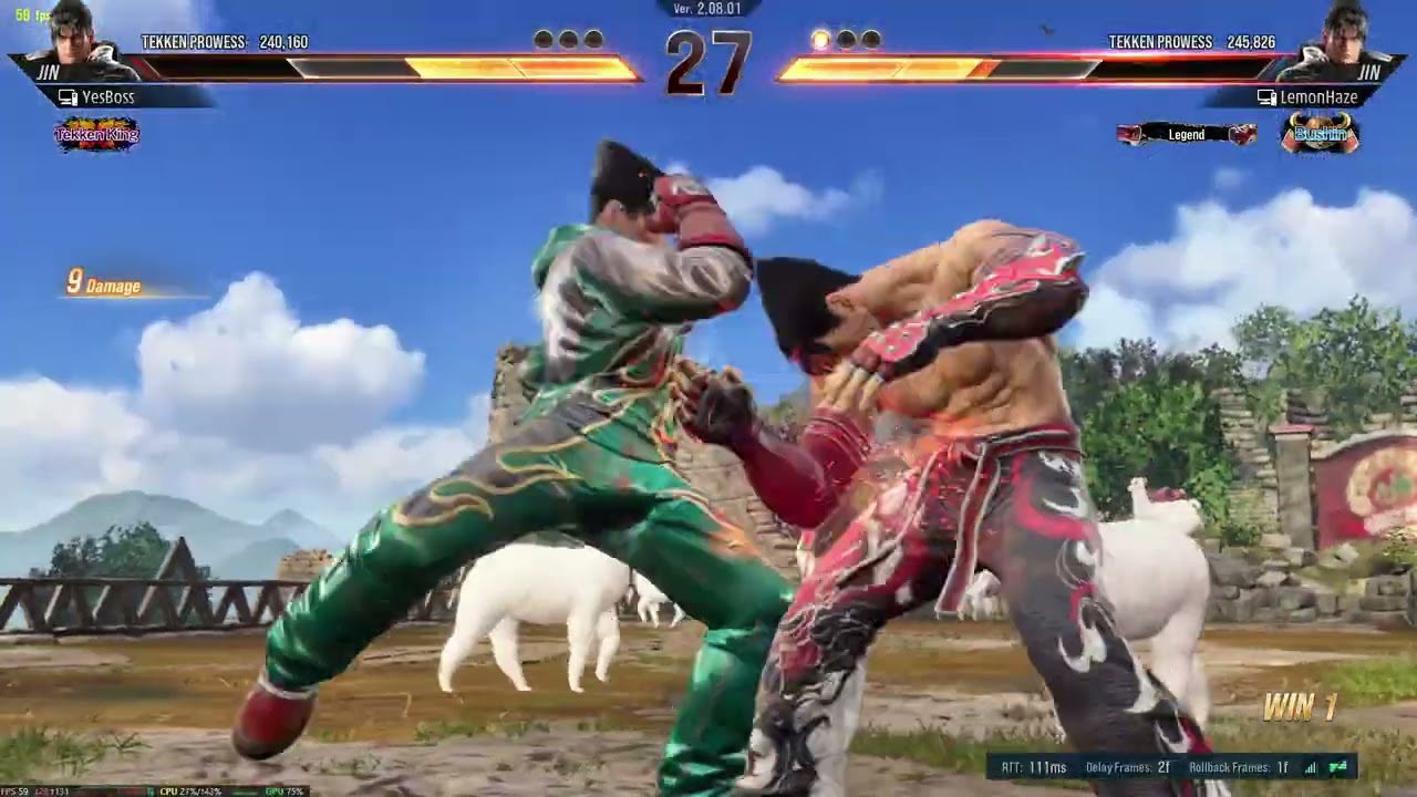 JIN vs JIN | Tekken 8 Rank Season 2