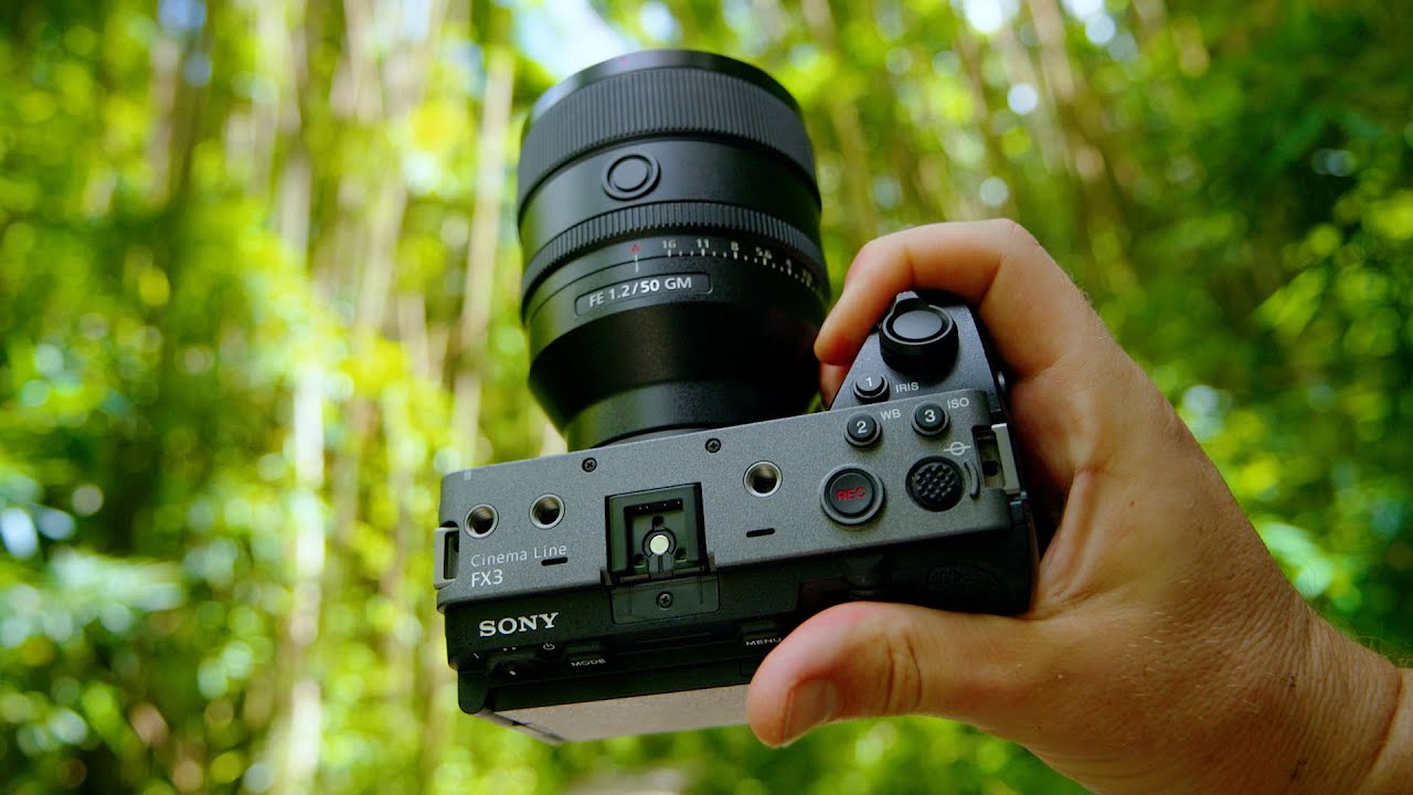 Sony FX3 is a Photography Camera?!