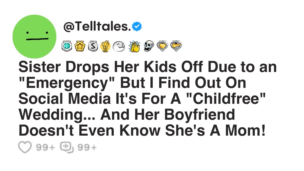 Sister Drops Her Kids Off Due to an 