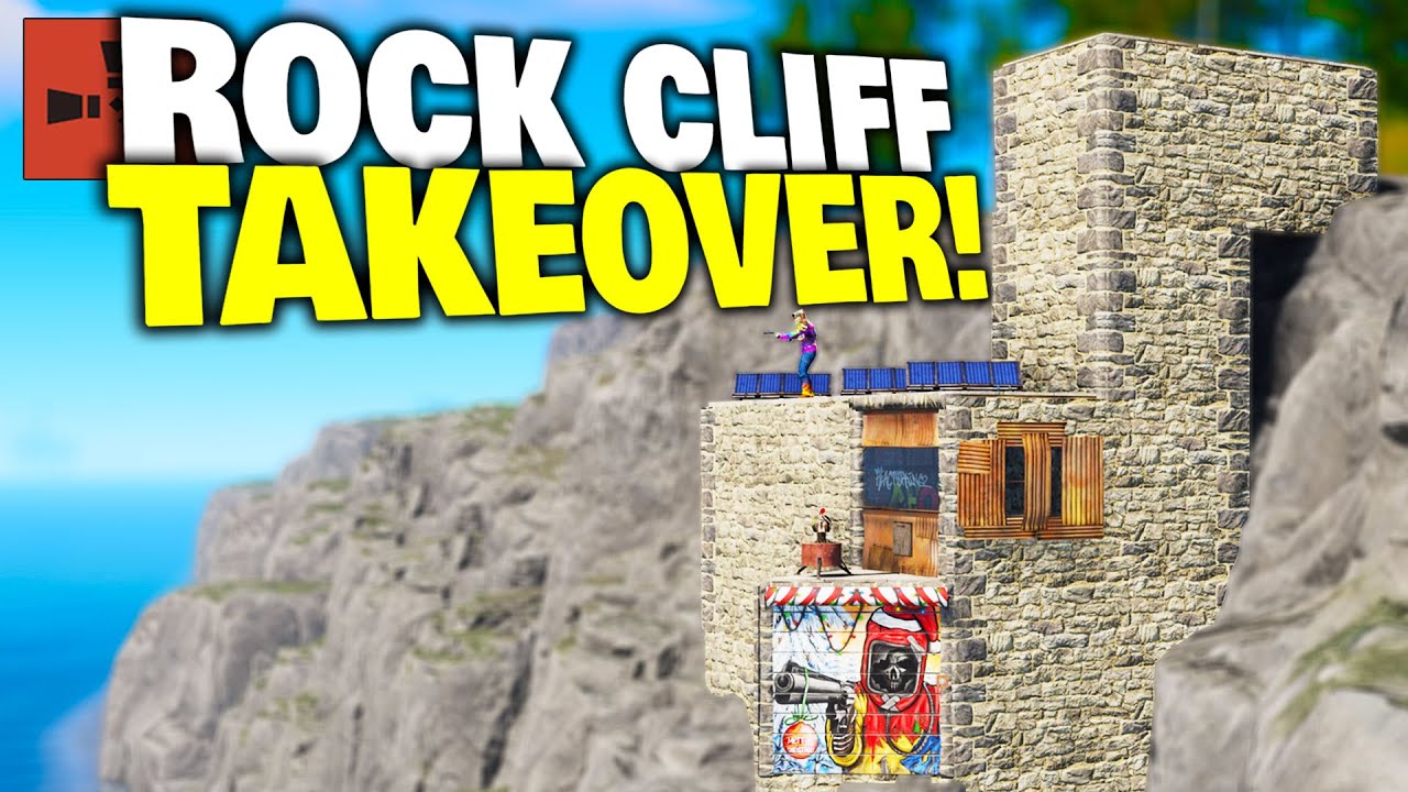 I Lived on a Giant Rock Cliff as a Solo for a Week - Rust