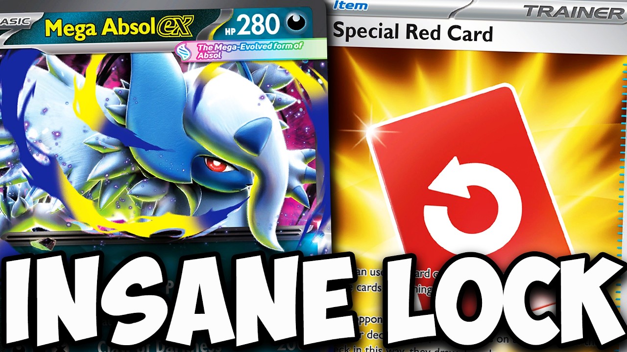 Special Red Card ЛОМАЕТ Mega Absol ex!