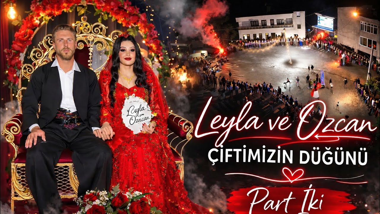 Leyla ve Özcan çiftimizin düğünü Part iki Şenoba Uludere