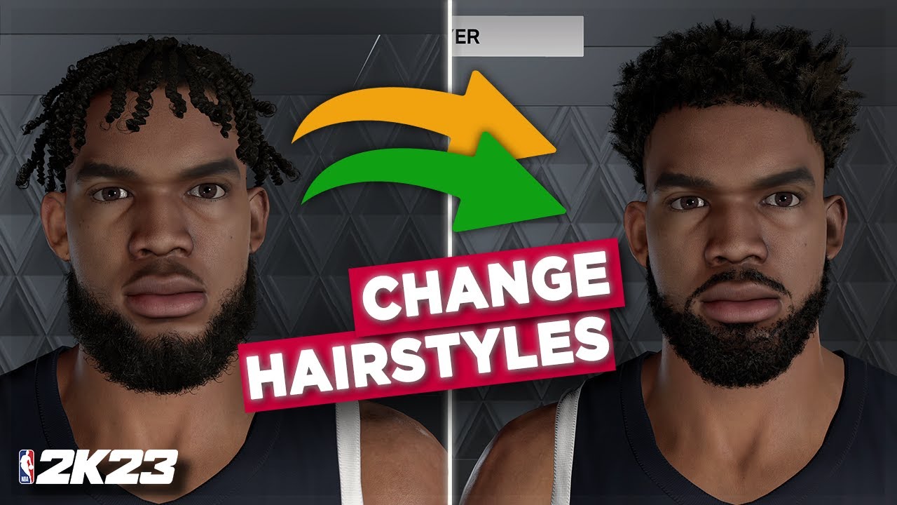 NBA 2K23 [PS4/XB1] - How To Switch Hairstyles For NBA Players Tutorial