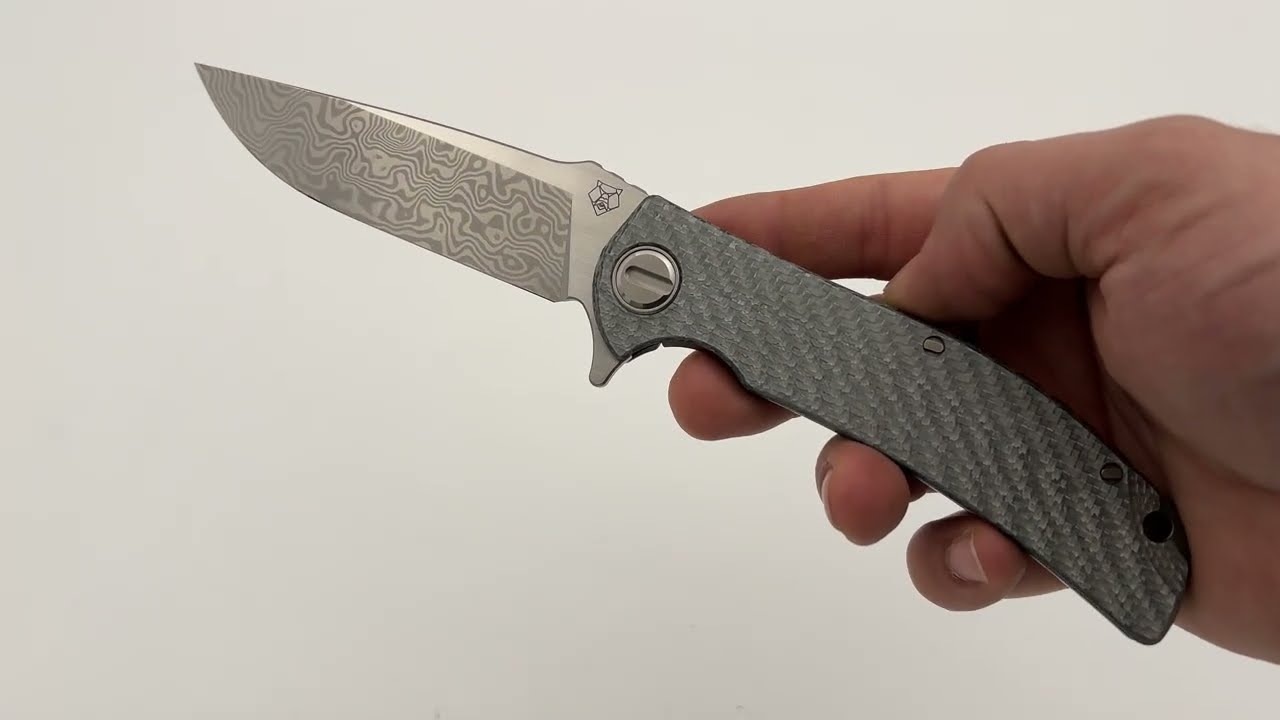 Shirogorov Knives Arctic Overkill - ZDI-VG - Titanium/Alutex - SRRBS (RJM Design) Knife From Recon 1