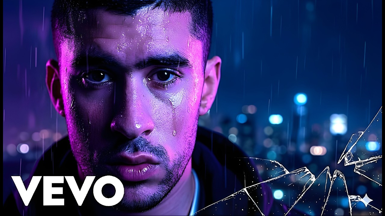 Bad Bunny - Los corazones rotos no mienten (Official Lyrics Music)