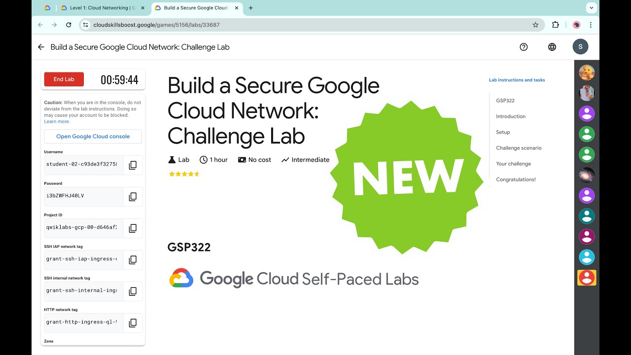 Build a Secure Google Cloud Network: Challenge Lab || #qwiklabs  #GSP322  [With Explanation🗣️]
