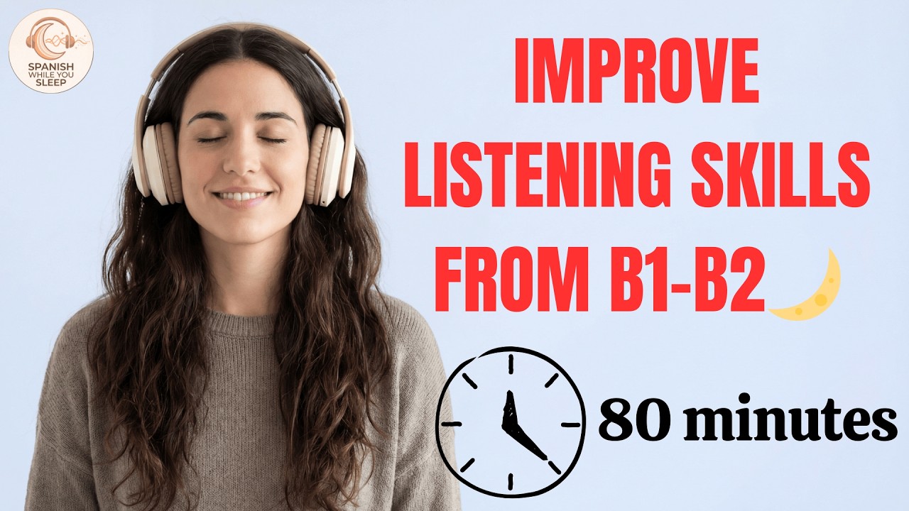 B1–B2 Spanish Listening Practice | Everyday Speaking Fluency