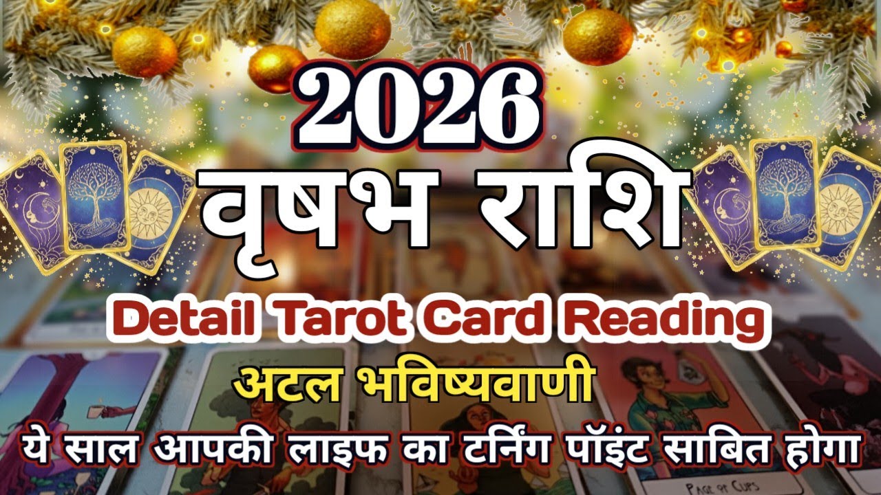 Taurus 2026 Reading♉Taurus Rashi Horoscope  Prediction Tarot Reading #tarotplanet #TarotHindi ...