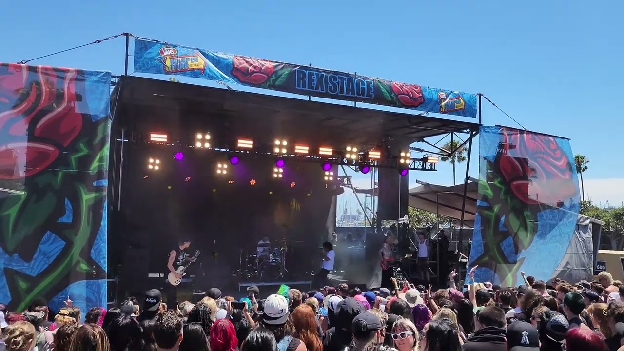 Beauty School Dropout - SEE YOU IN HELL (Live at Warped Tour Long Beach)