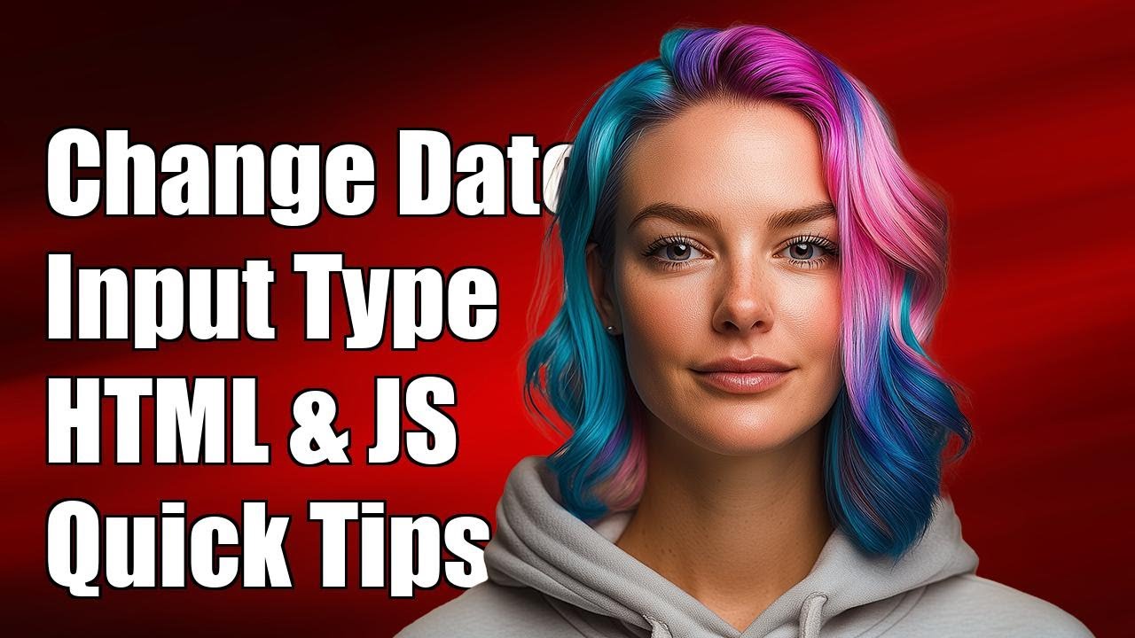 How to Change Input Type Datetime-Local Format in HTML and JavaScript