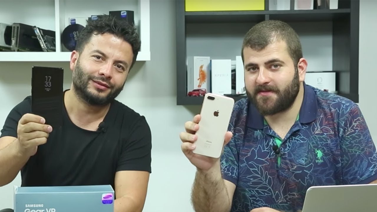 En iyisi hangisi? iPhone 8 Plus ve Galaxy Note 8 karşı karşıya - Sürpriz hediyeli!