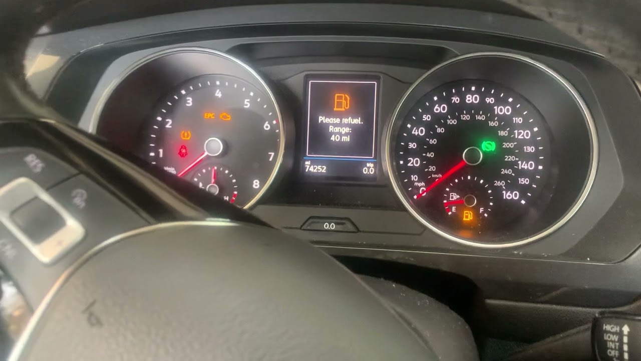 Как сбросить интервал замены масла / индикатор техобслуживания на VW Tiguan 2018 года. Без специа...