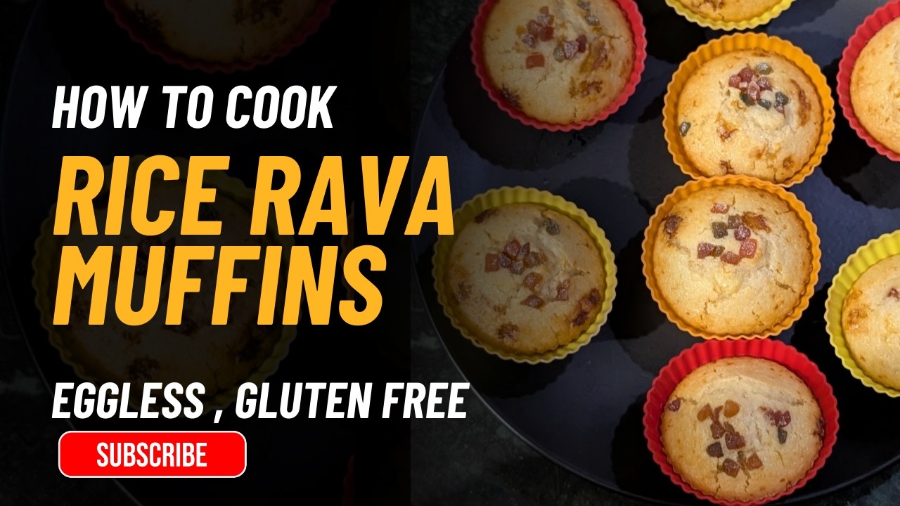 RICE RAVA MUFFINS