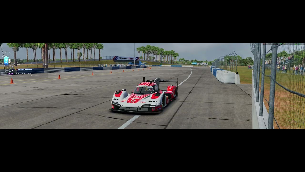 Le Mans Ultimate - Hypercar Porsche 963 - Sebring - Florida