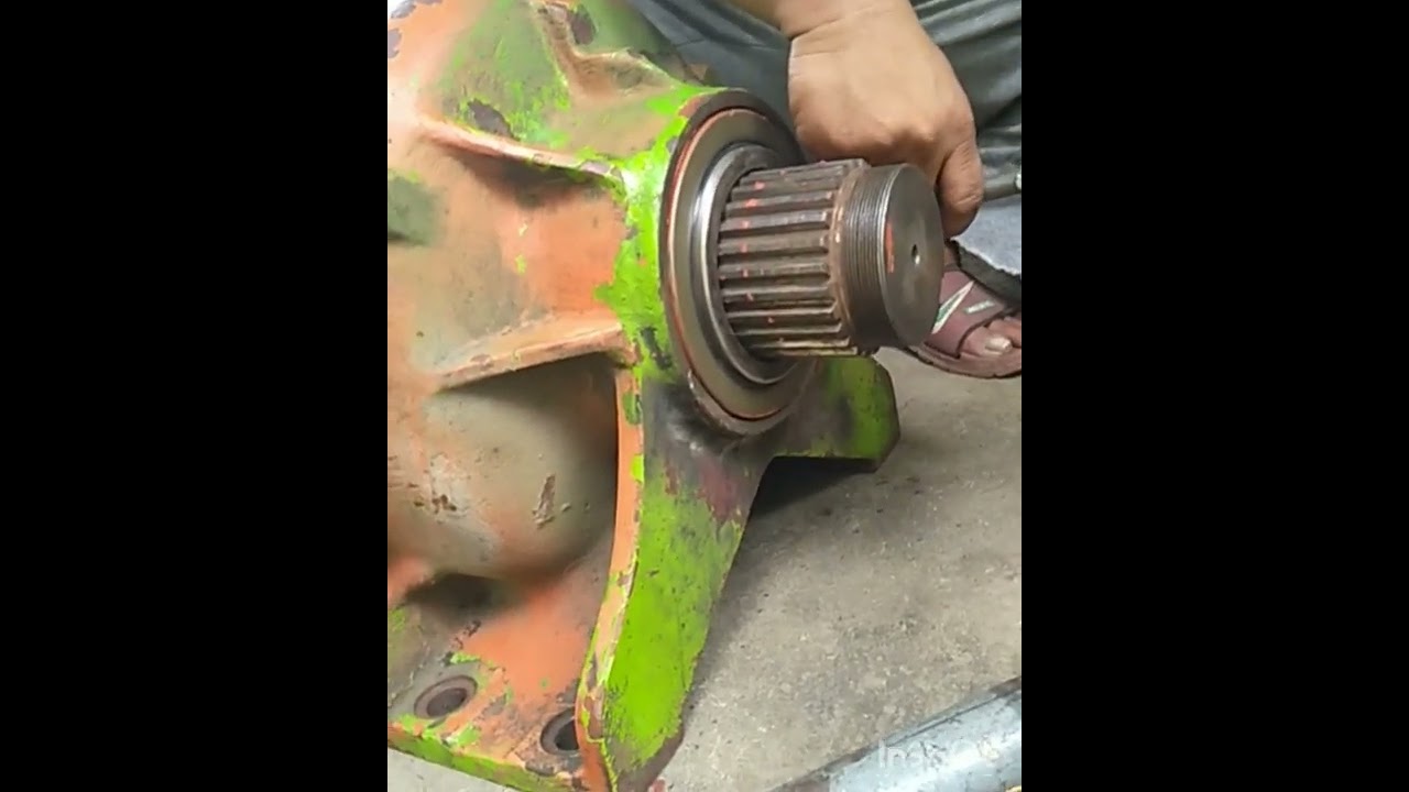 HOw to Assemble transit mixer planetary fuso 8DC10