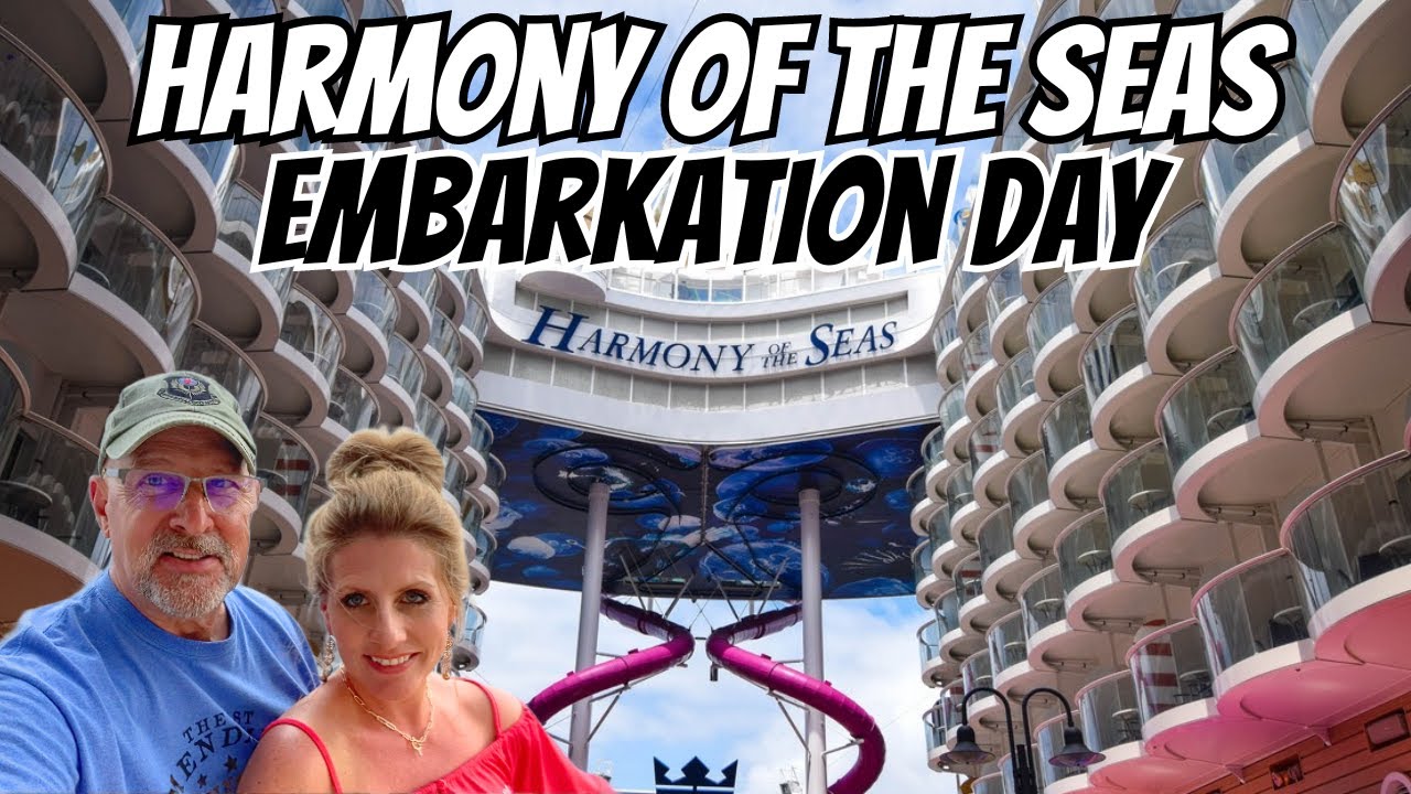 Первый день на самом большом круизном лайнере класса Harmony of the Seas 2024