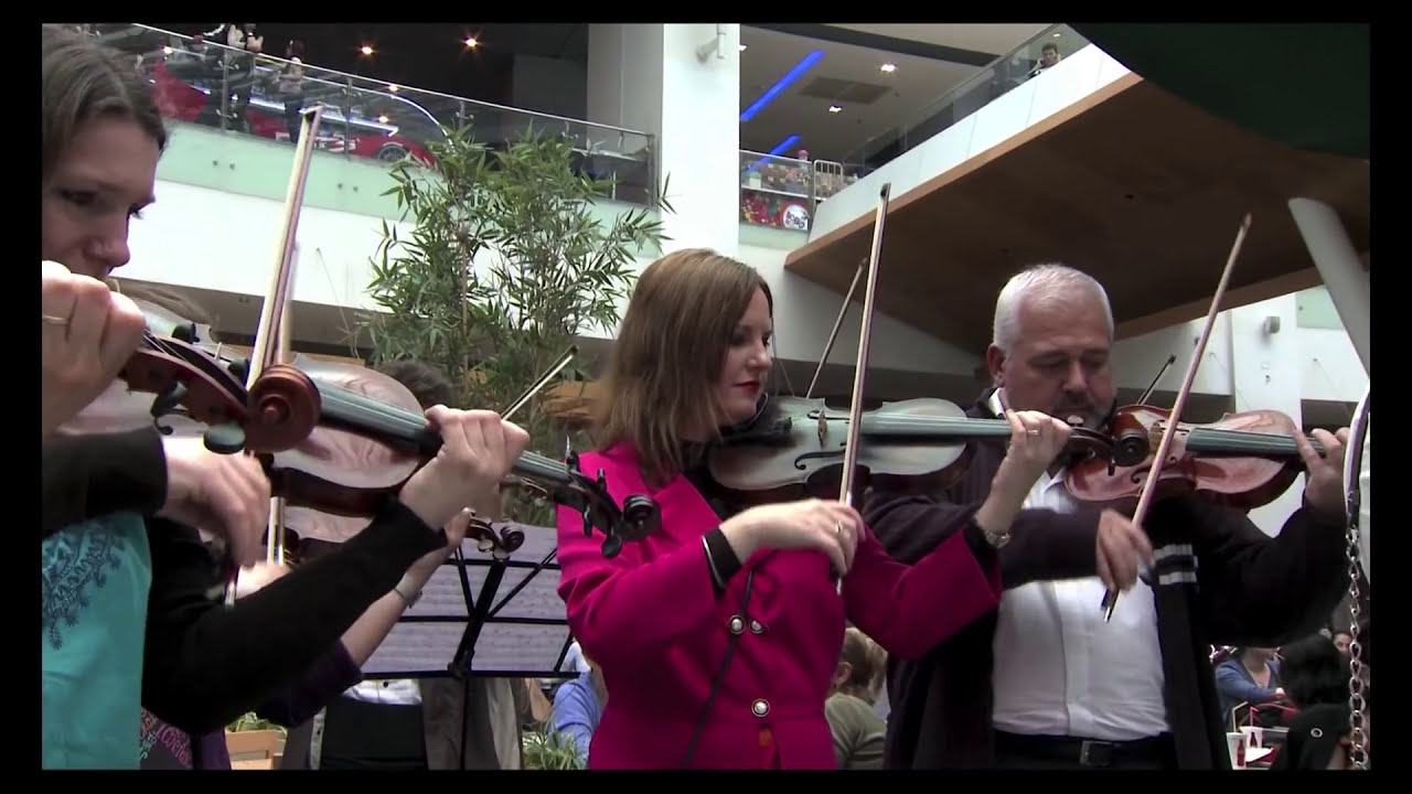 Flashmob Ziua Europei, 9 mai 2014 - Orchestra Simfonica Bucuresti, Benoit Fromanger