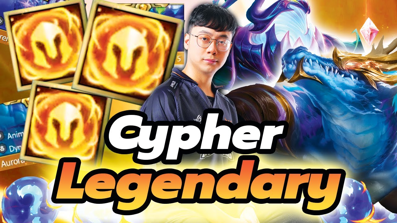 Cypher สู่คอมพ์ Legendary!! รวมพลังรวยตัว 5 บาท!! (TFT Set 14)