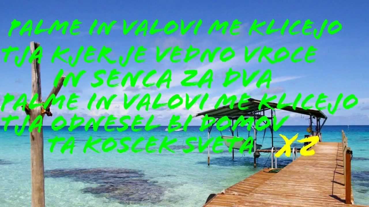 Palme in valovi (besedilo) HD