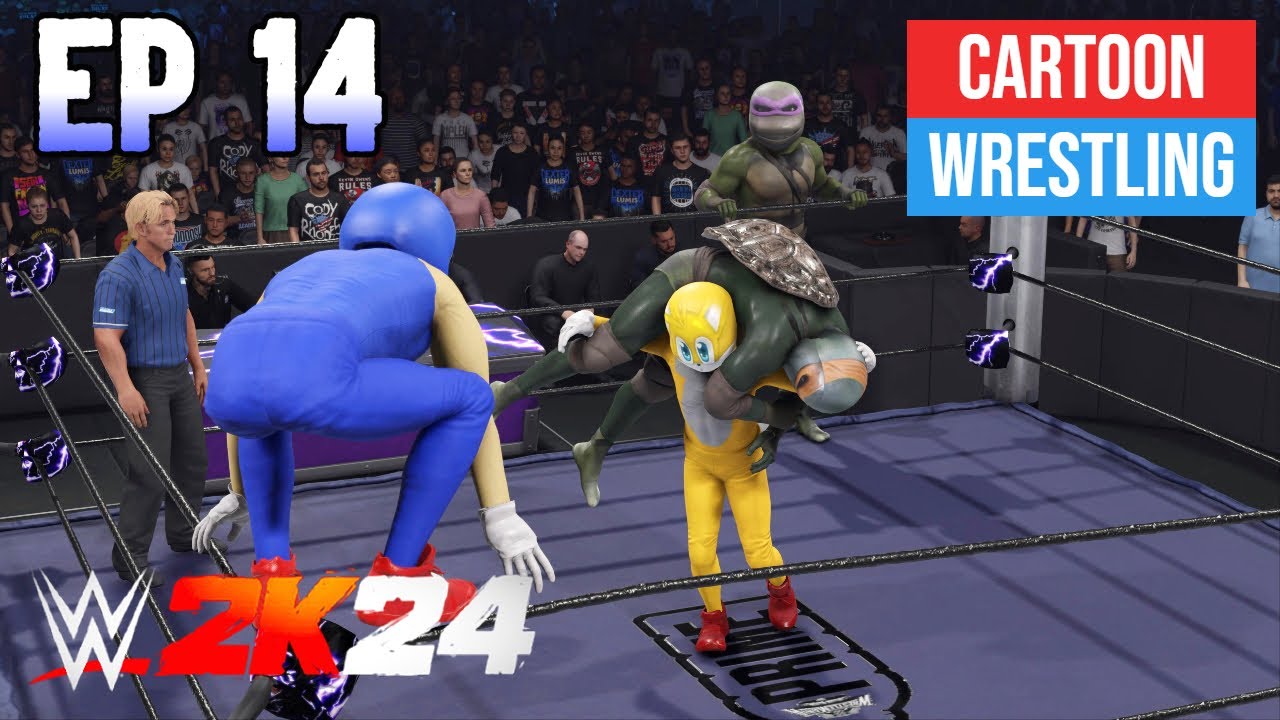 Greatest Tag Team Match Ever? WWE2K24 Cartoon Wrestling