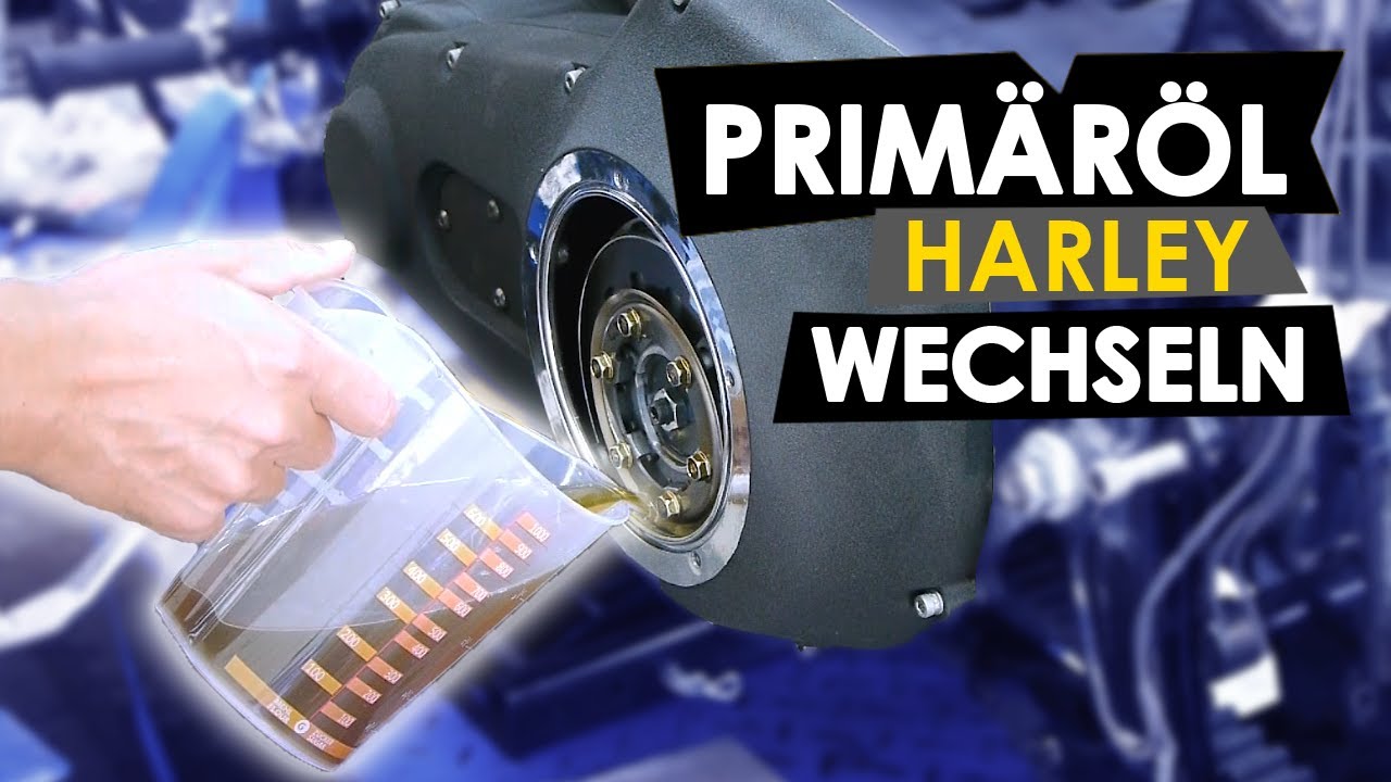 Primäröl wechseln bei Harley Davidson Motorrädern - @jncycles