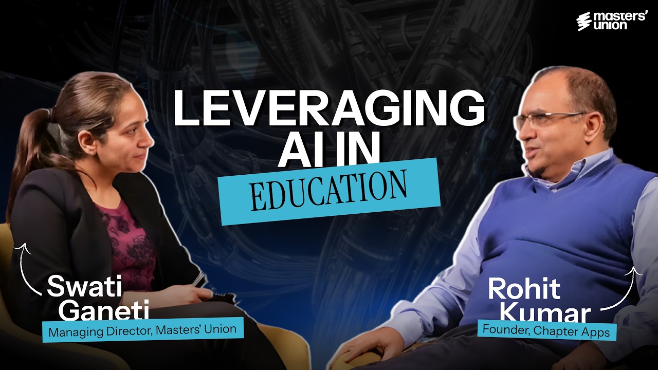 AI, Learning & The Future of Work: A Conversation with Rohit Kumar