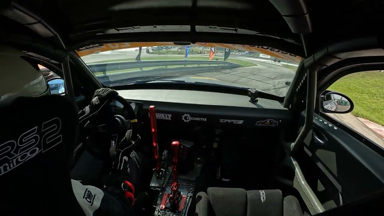 BMW E82 with M113 5.0 V8 engine 4K - RAW Drifting onboard - Driftiškės 24'