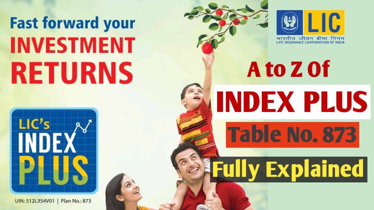 LIC's Index plus | LIC's New Plan 2024 | LIC Index plus fully Explained | Table no 873