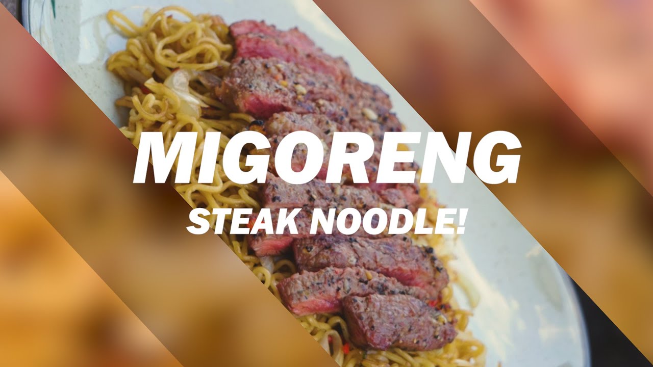 Migoreng Steak Noodle 스테이크 미고랭 (Cinematic Cooking)
