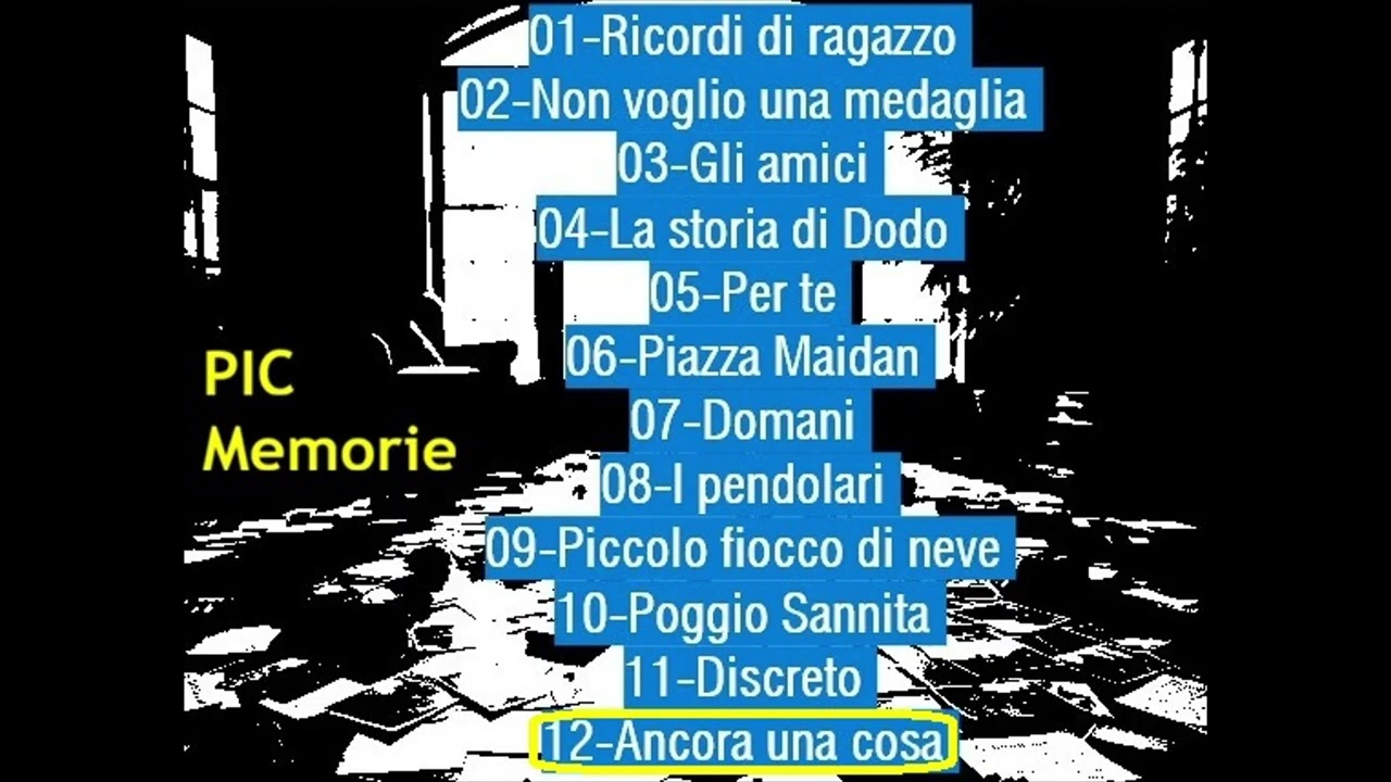 12 Ancora una cosa