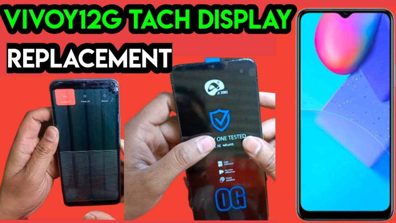 Vivo y12g tach change | vivo y12g display tach replacement | y12g tach change | Tach change vivoy12g