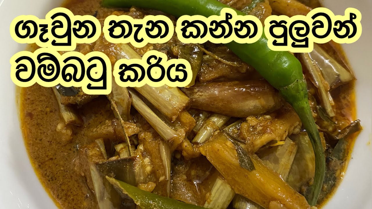මෝජුවටත් වඩා රසවත් වම්බටු කරිය | brinjol curry #recipe 😍#cookingchannel 