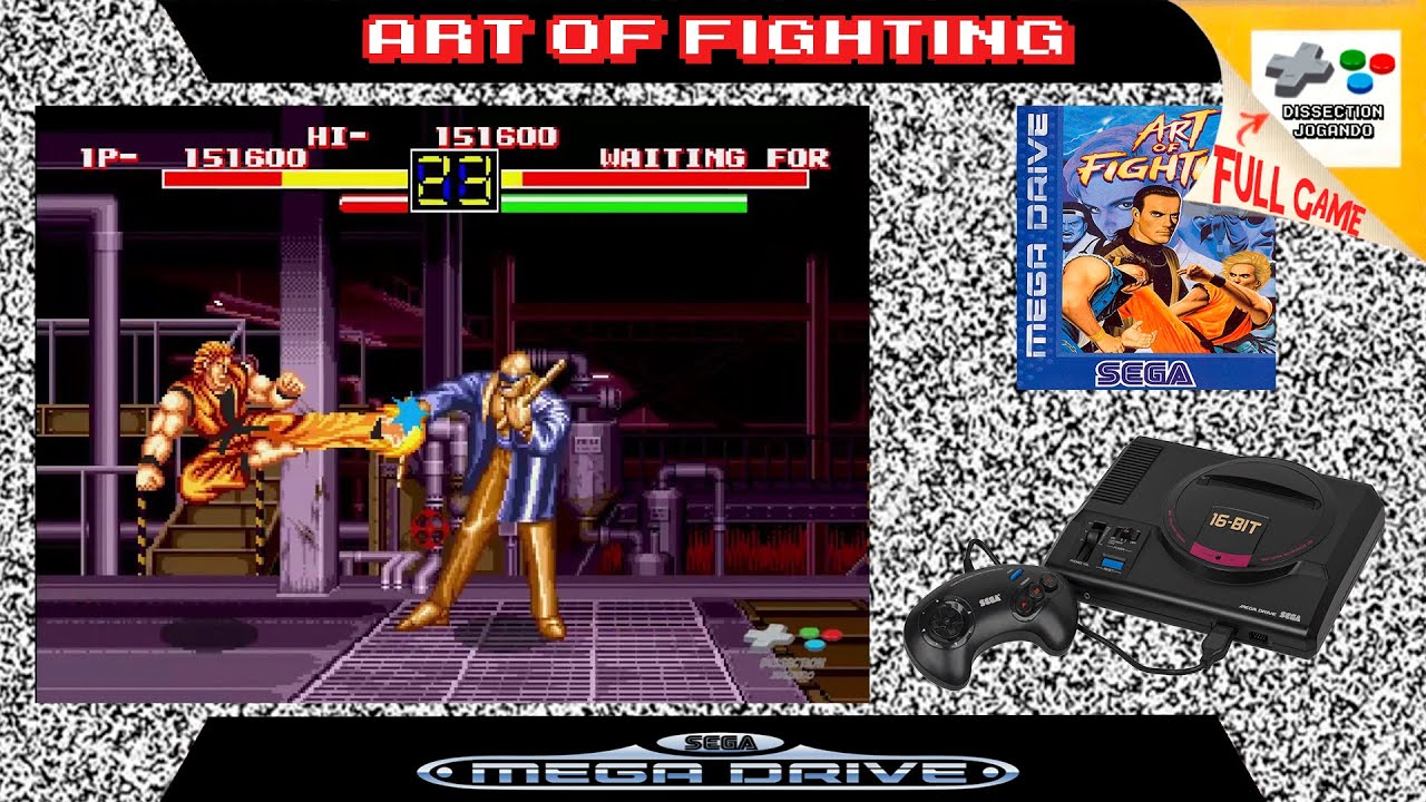 Art of Fighting - Mega Drive / Genesis [Longplay]