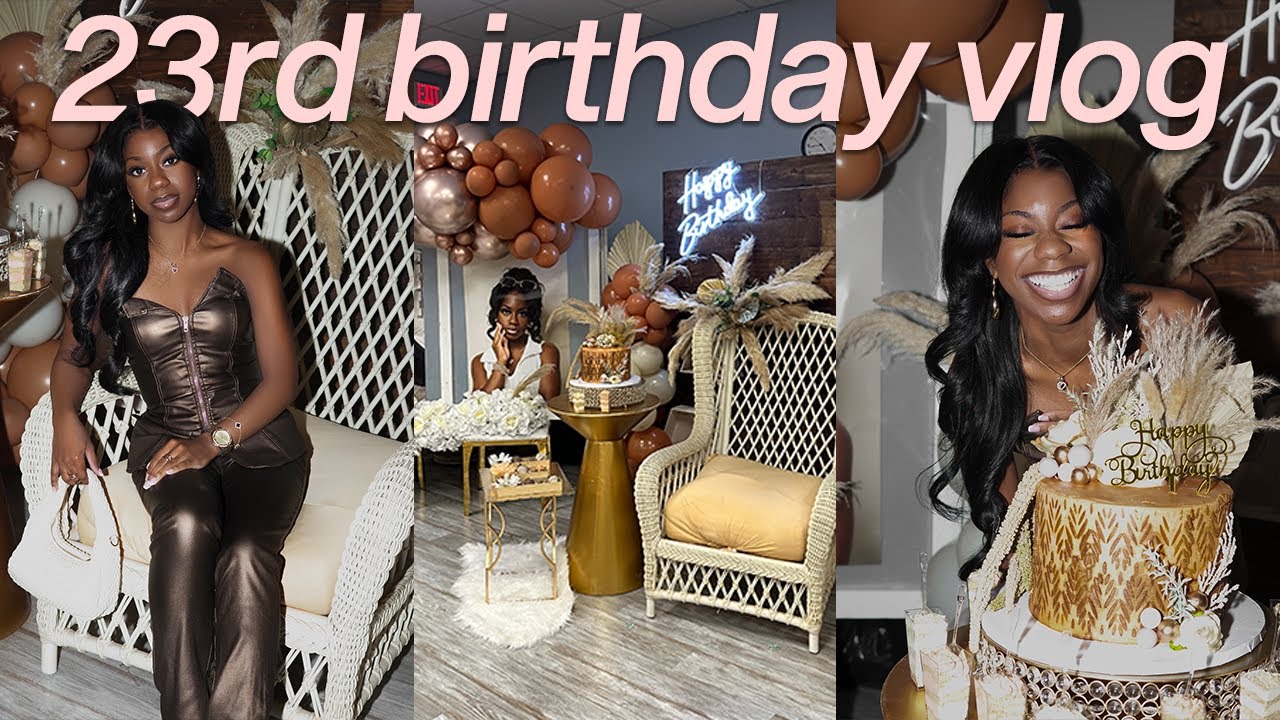 my official 23rd birthday vlog!