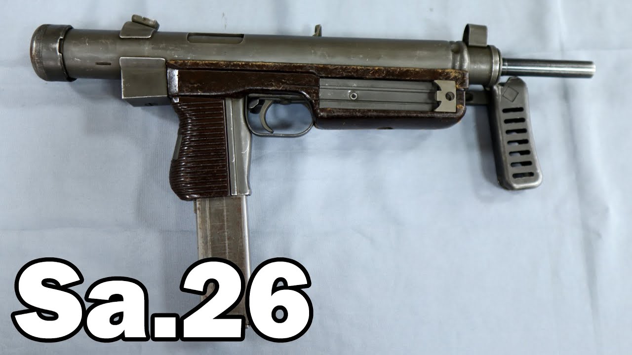 Sa vz.26 – Un Pistolet-Mitrailleur Innovant