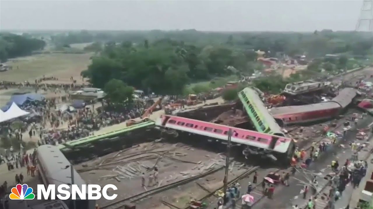 Nearly 300 dead in India's deadliest train crash in decades, officials say