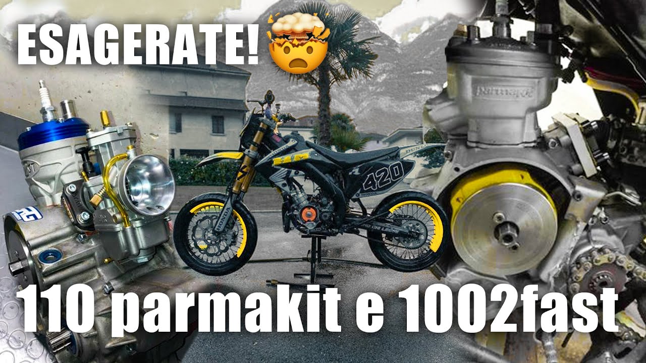110 Parmakit e 1002fast su un 50cc | Reagisco alle vostre moto elaborate EP.2 + GIVEAWAY