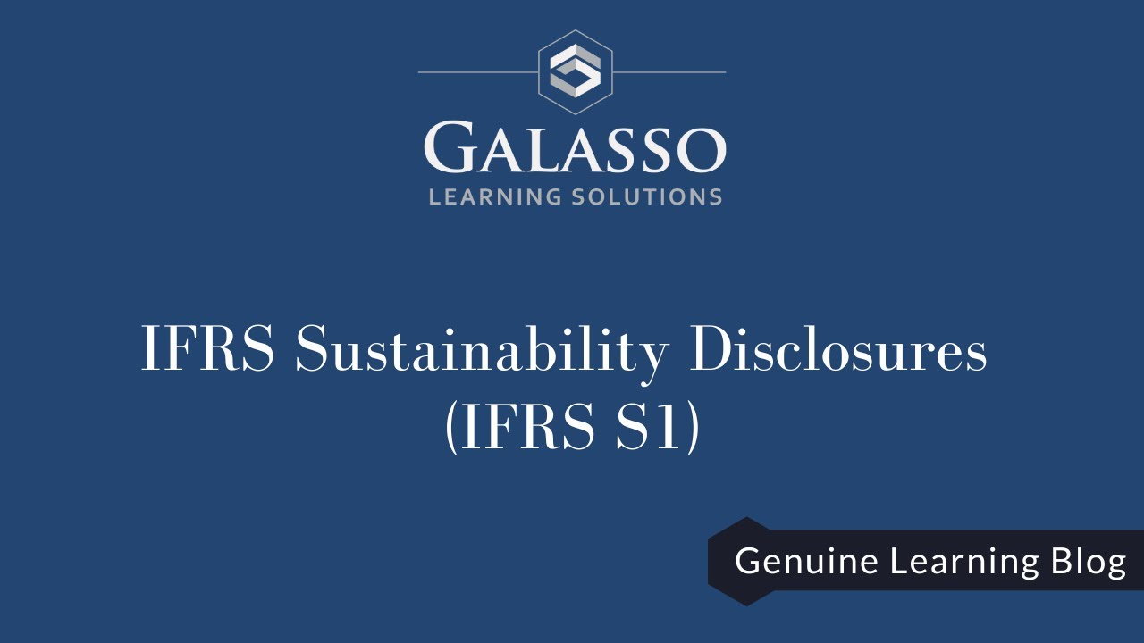 IFRS Sustainability Disclosures (IFRS S1)