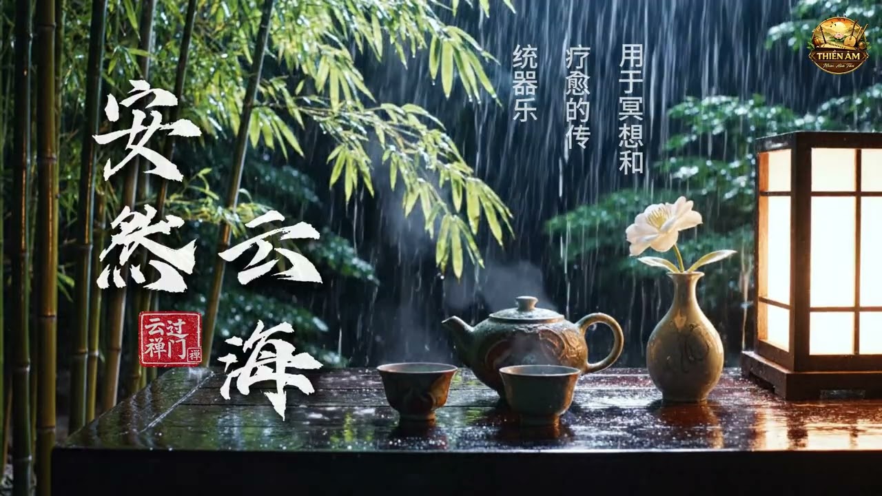 Nhạc Thiền Phương Đông – Nguyệt Lạc Sương Miên 月落霜眠 | Nhạc Thư Giãn, Ngủ Ngon, Tĩnh Tâm, Yoga