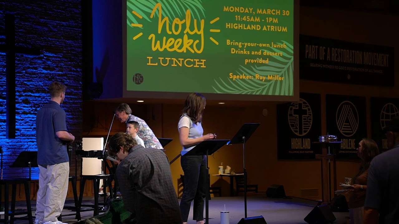 8:45am Acapella Worship at Highland  |  March 15, 2026