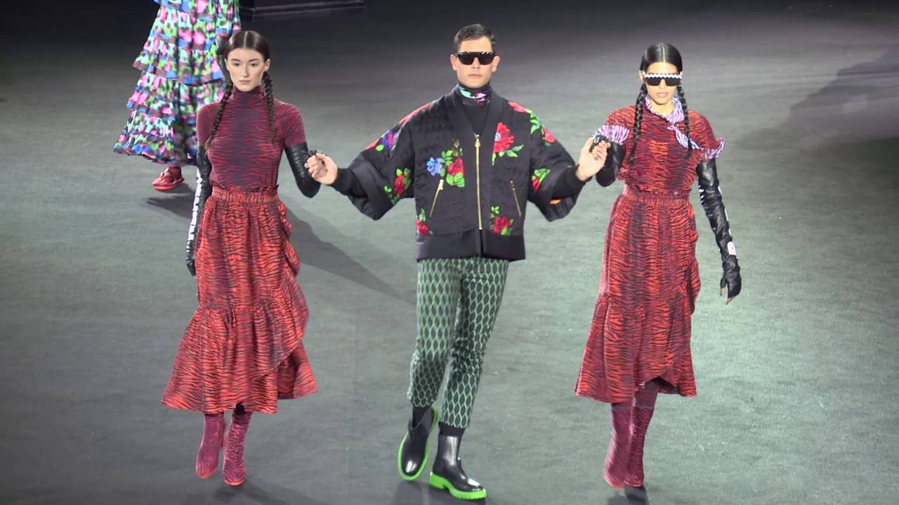 Catwalk Kenzo para HM - Full Show #BOGUE