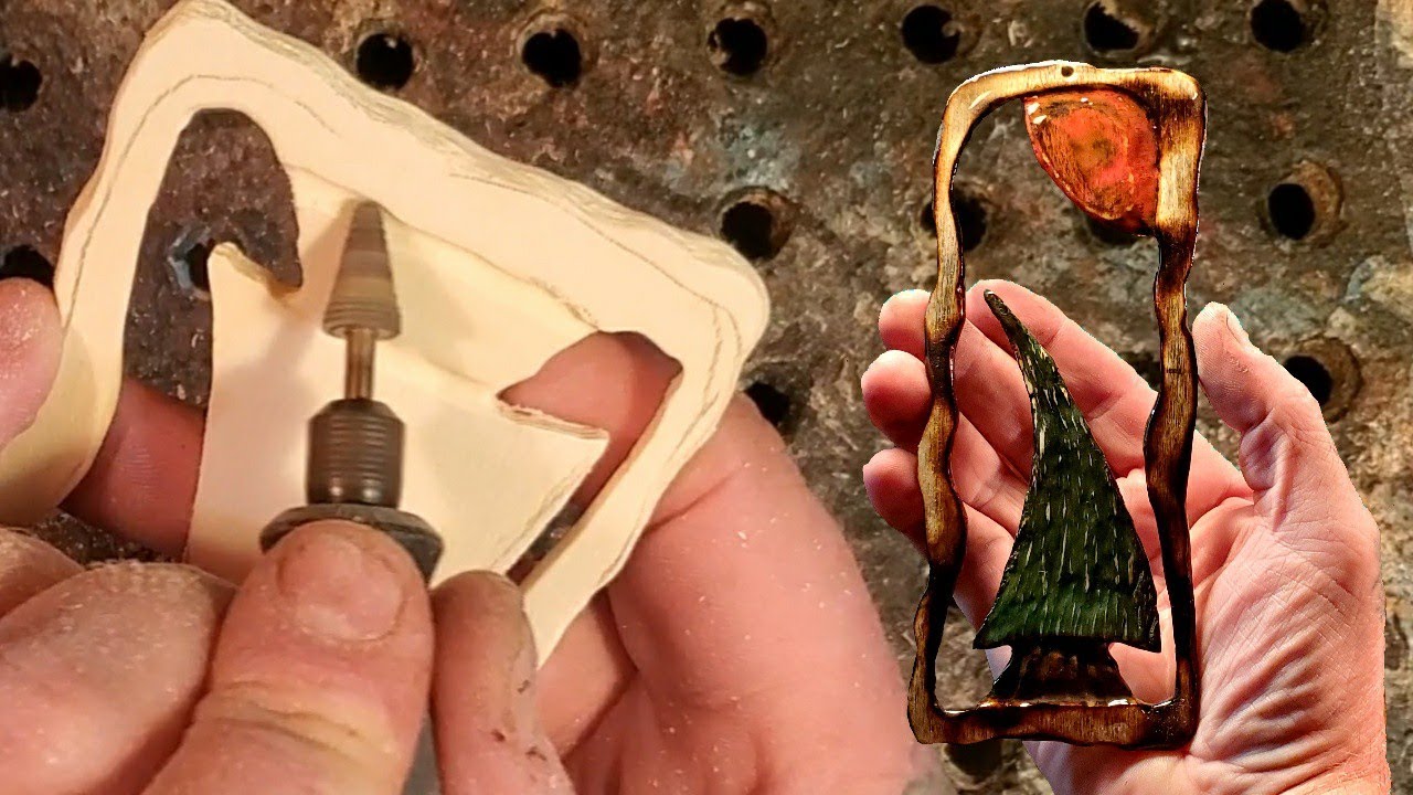 Very Beginner Dremel  Wood Carving. Tips & bits & burr's.