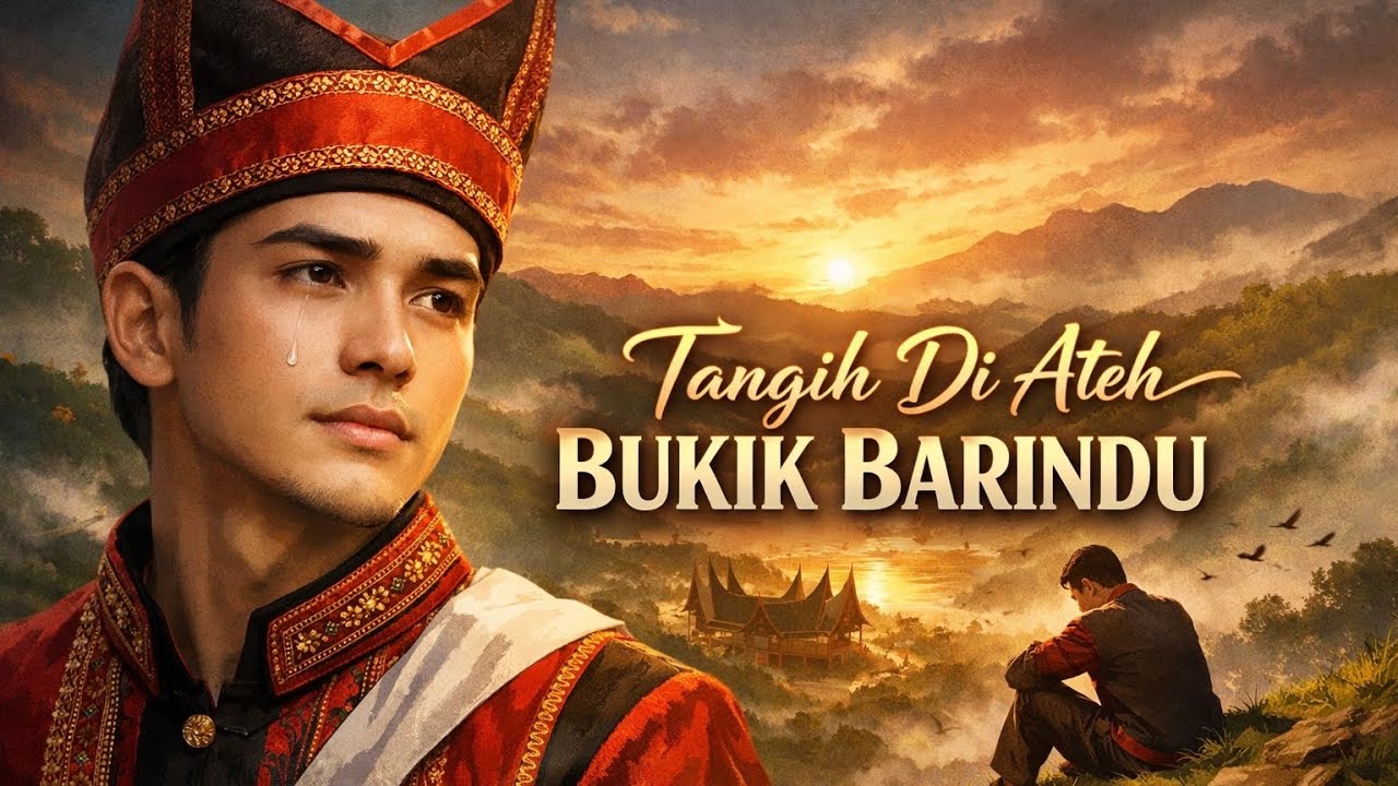 Tangih di Ateh Bukik Barindu | Lagu Minang Sedih Tentang Rindu Kampung (Official Lyric Video)