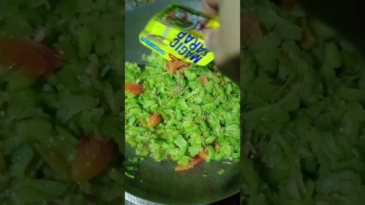 Ginisang Ampalaya