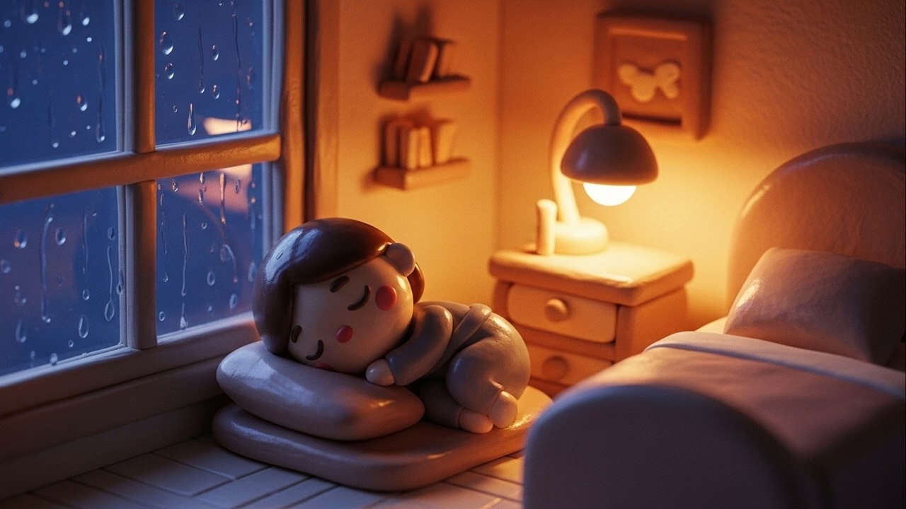 Quiet Drizzle ☁️ Neural Balance & Focus Flow [4K]