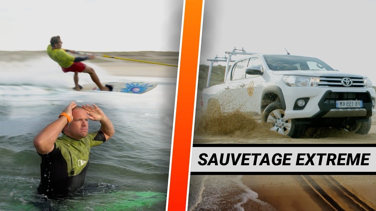 INSOLITE : UN MAITRE NAGEUR SAUVETEUR DE L'EXTRÊME !