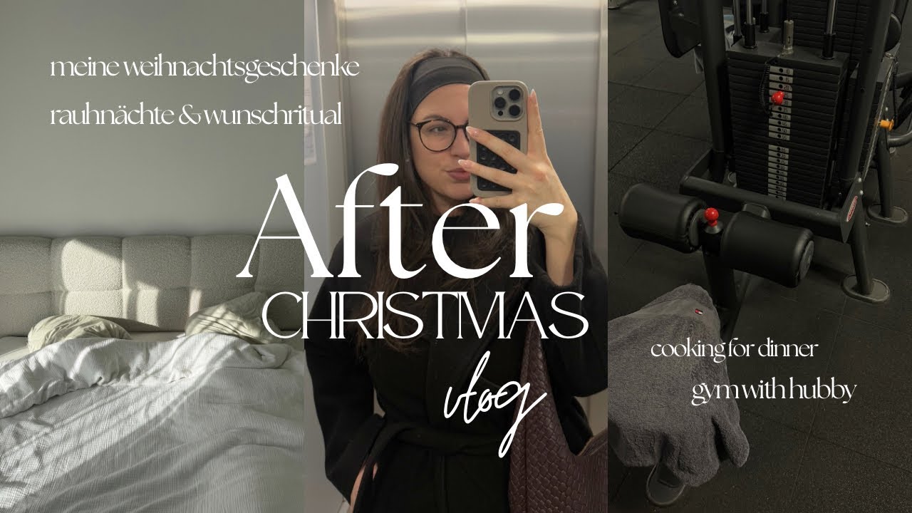 after christmas vlog 💖 Rauhnächte & was ich zu Weihnachten geschenkt bekommen habe | aboutjessey 
